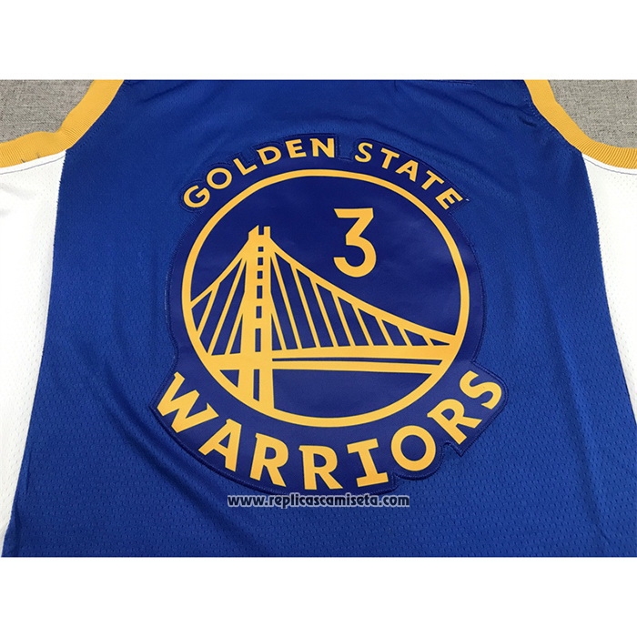 Camiseta Golden State Warriors Jordan Poole #3 Icon Azul